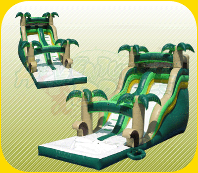 ELY Party Rentals now renting 18 foot wet/dry slide.  Call today!