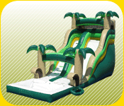 Try out our new 18 foot inflatble wet or dry slide rental! ELY Party Rentals offering Dallas the best in rentals!