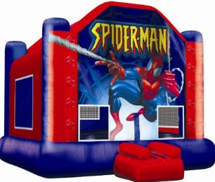 Kids love ELY Party Rentals' Spiderman jumper! Rent yours today!