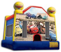 Kids will jump love jumping in this Disney Cars jumper. Reserve your rental today! 